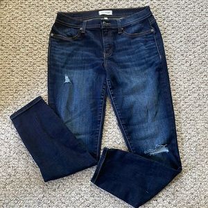 Lila Ryan distressed stretchy jeans size 30